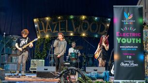 <p>Electric Youth winners Paradise Conspiracy on the Hazelwood Stage at Electric Picnic 2026. Photo: Alf Harvey</p> <p>Electric Youth winners Paradise Conspiracy on the Hazelwood Stage at Electric Picnic 2026. Photo: Alf Harvey</p>