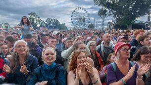 <p>Enjoying the Mary Wallopers on Main Stage at Electric Picnic 2026 Photo: Alf Harvey</p> <p>Enjoying the Mary Wallopers on Main Stage at Electric Picnic 2026 Photo: Alf Harvey</p>