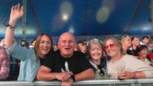 <p>Paddy Mills and friends enjoying The Undertones </p> <p>Paddy Mills and friends enjoying The Undertones </p>