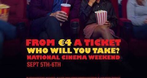 National Cinema Weekend hits Irish cinemas