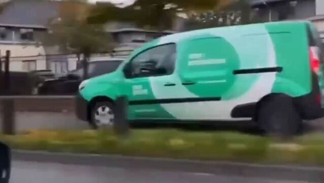 An Post launches probe after van filmed driving along footpath 