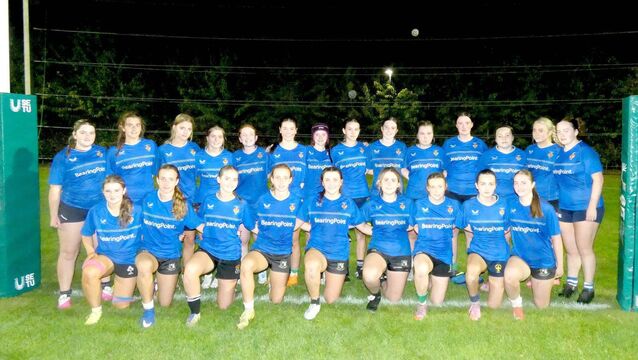 <p>The North Midlands U/16 girls team that agonisingly lost out to a last minutes try in the opening round of the BearingPoint Sarah Robinson Cup to the South East</p>