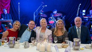 <p>Michelle Robertson and David Delaney, with Eillen Dunne, Trudi Lalor and Noel Burke</p> <p>Michelle Robertson and David Delaney, with Eillen Dunne, Trudi Lalor and Noel Burke</p>