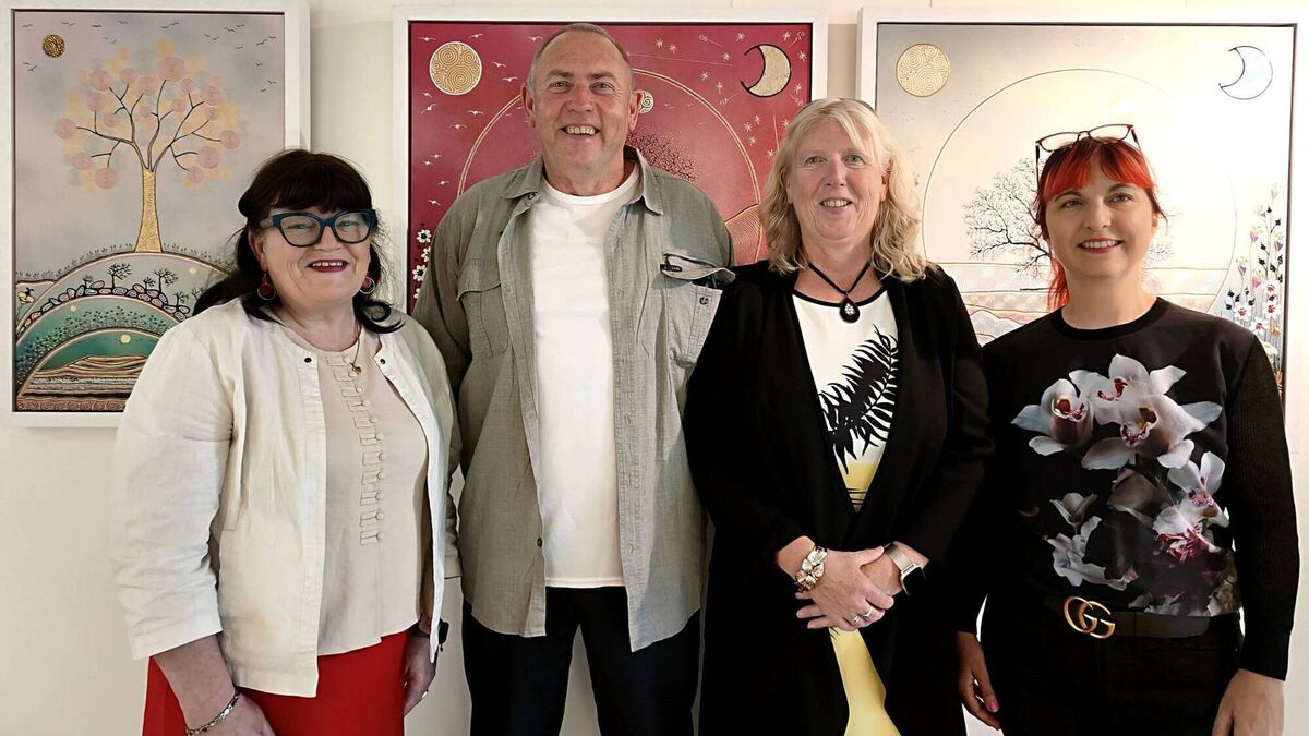 How cups of coffee led to four artists creating spectacular Laois exhibition