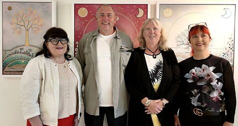 How cups of coffee led to four artists creating spectacular Laois exhibition