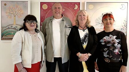 How cups of coffee led to four artists creating spectacular Laois exhibition