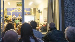 <p>Solar Farm meeting Levitstown Hall</p> <p>Solar Farm meeting Levitstown Hall</p>