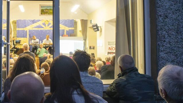 <p>Solar Farm meeting Levitstown Hall</p>