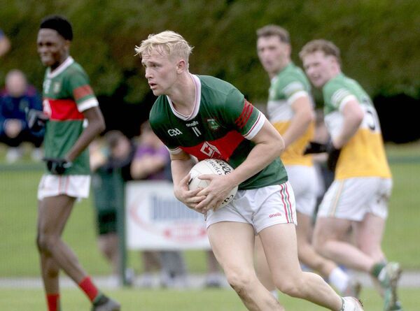 Josh O'Brien (Graiguecullen) breaking against Crettyard Photo: Denis Byrne Josh O'Brien (Graiguecullen) breaking against Crettyard Photo: Denis Byrne