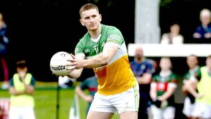 <p>Crettyard's Evan Carroll lining up yet another score in the SFC 'B' quarter final win over Graiguecullen on Sunday Photo: Denis Byrne</p> <p>Crettyard's Evan Carroll lining up yet another score in the SFC 'B' quarter final win over Graiguecullen on Sunday Photo: Denis Byrne</p>