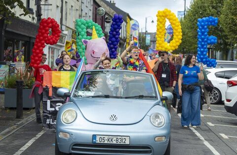 Pride in the name of love shone throughout Laois  - News - Laois Nationalist