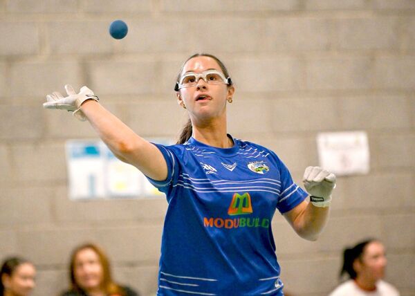 Aoife Brophy in action in the Ladies Junior All-Ireland Wallball Final Aoife Brophy in action in the Ladies Junior All-Ireland Wallball Final