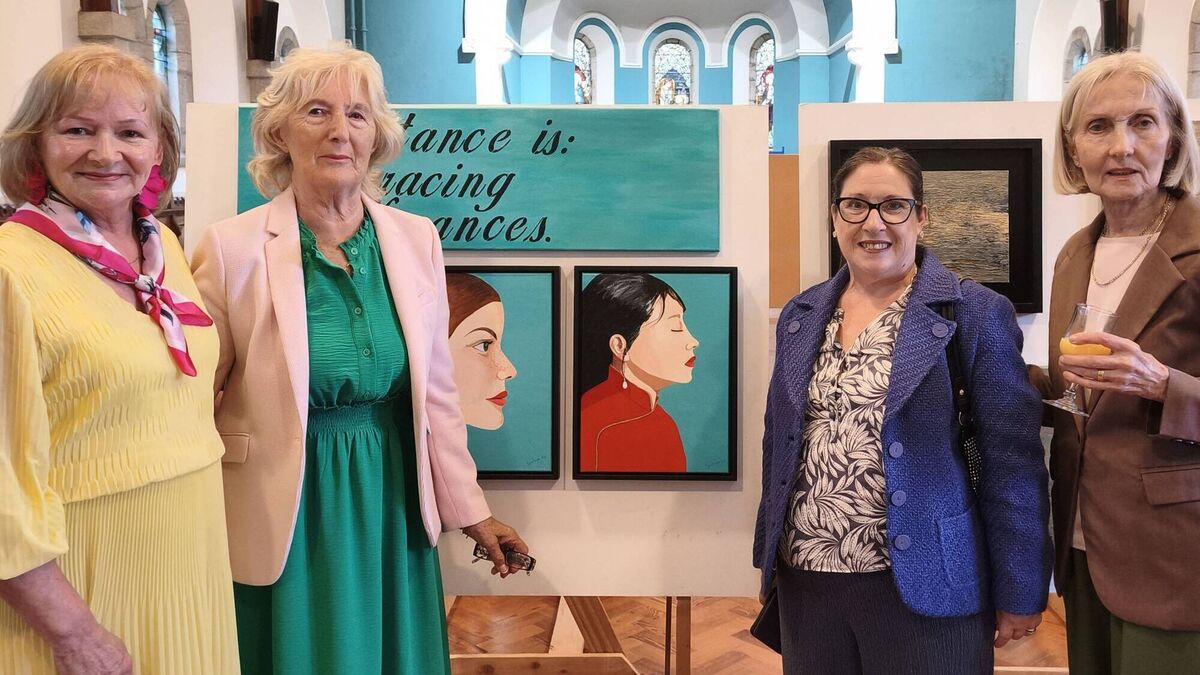 Laois artist returns to her roots with first solo art exhibition