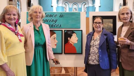 Laois artist returns to her roots with first solo art exhibition