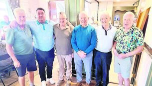 <p class="contextmenu internal_Caption">The Laois team of John Taylor, Broughan O?Reilly, Tommy Moore, Gerry Kavanagh, Matthew Keegan and John Delaney which finished third in the All Ireland Hurlers Golf Outing</p> <p class="contextmenu internal_Caption">The Laois team of John Taylor, Broughan O?Reilly, Tommy Moore, Gerry Kavanagh, Matthew Keegan and John Delaney which finished third in the All Ireland Hurlers Golf Outing</p>