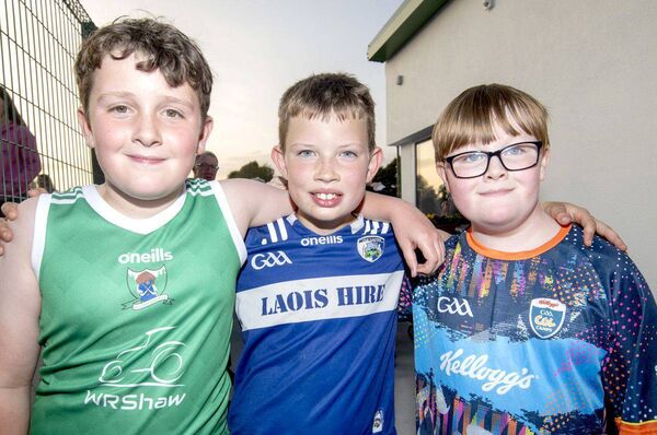 Ciaran Conroy, Rory Kirwan and Milo Dooley Ciaran Conroy, Rory Kirwan and Milo Dooley
