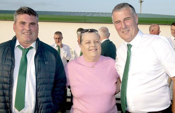 Fergal Dooley with Niamh and Mick McEvoy Fergal Dooley with Niamh and Mick McEvoy