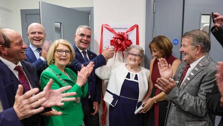 Double celebration in Durrow as minister opens two fantastic amenities