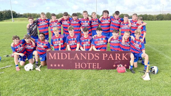 U/15 'C' hurling finalists Colt-Shanahoe in LOETB Centre of Excellence on Saturday