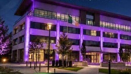 Laois County Hall lights up for recovery