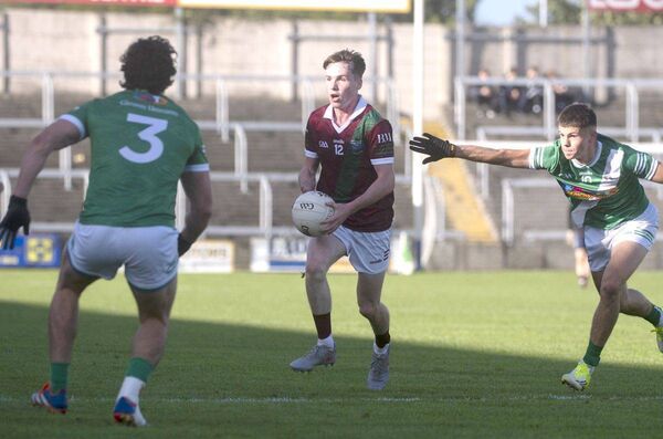 Hugh Connolly (Portarlington) breaking against Killeshin on Sunday Photo: Denis Byrne Hugh Connolly (Portarlington) breaking against Killeshin on Sunday Photo: Denis Byrne