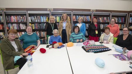 Strabdally Library hosts crochet design course 