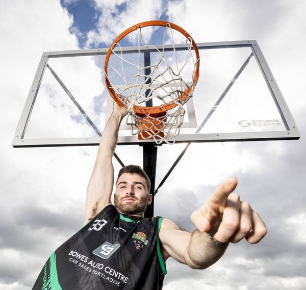 Portlaoise Panthers' Tommy Di Rienzo pictured at the Dominos Basketball Ireland National League launch 	 	Photo: ©INPHO/Nick Elliott