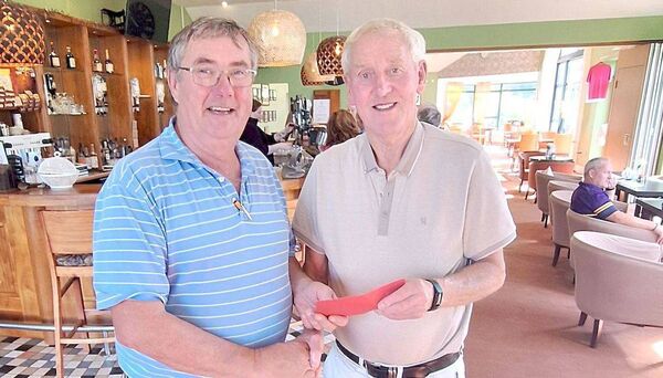 Timmy Williams with runner-up Fint Scully