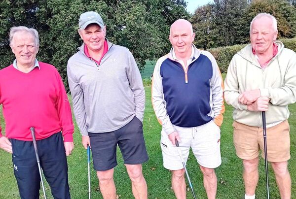 Liam, Paul and John Delaney with Dinny Dowling