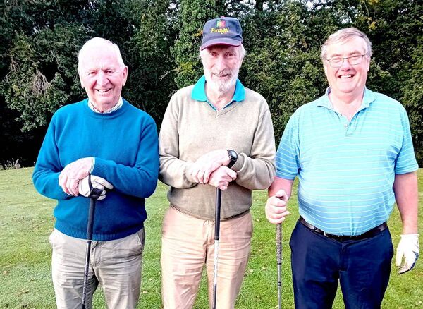 Tommy Moore, Richie Moloney and Fint Scully
