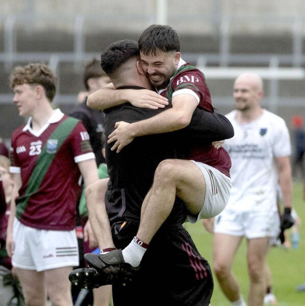 Curtis Lyons cannot contain his delight with the win over Courtwood Photo: Denis Byrne Curtis Lyons cannot contain his delight with the win over Courtwood Photo: Denis Byrne