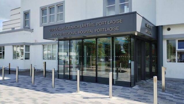 <p>Midland Regional Hospital, Portlaoise. File image </p>
