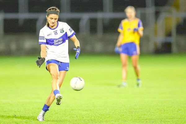 St Conleth's Eva Galvin shoots for a score against St Joseph's Photo: Paul Dargan St Conleth's Eva Galvin shoots for a score against St Joseph's Photo: Paul Dargan