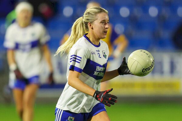 Shiafra Havill goes on the attack for St Conleth's Photo: Paul Dargan Shiafra Havill goes on the attack for St Conleth's Photo: Paul Dargan