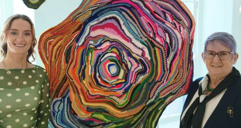 Mother and daughter stitched up at Mountmellick library