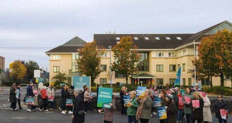 Work stoppages underway across Laois