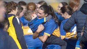 <p>Happy scenes at Laois Hire O'Moore Park for Clough/Ballacolla camogie after the Junior Camogie final on Saturday Photo: Denis Byrne </p> <p>Happy scenes at Laois Hire O'Moore Park for Clough/Ballacolla camogie after the Junior Camogie final on Saturday Photo: Denis Byrne </p>