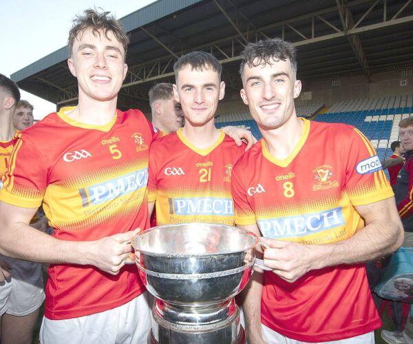 Ciaran Flynn, Mikey Monahan and Rian Edwards Photo: Denis Byrne Ciaran Flynn, Mikey Monahan and Rian Edwards Photo: Denis Byrne