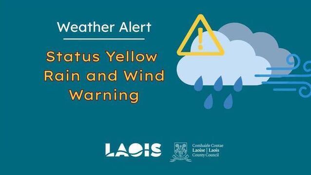 <p>Advice for residents and motorists has been issued by Laois Co Council, as Storm Austen looms</p>