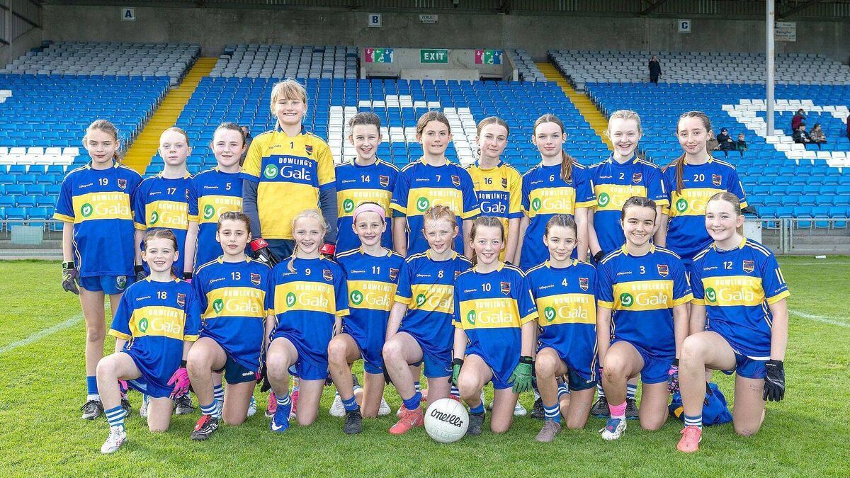Double delight as Killenard girls complete historic double
