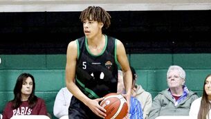 <p>Jayden Umeh top-scored with 22 points for Portlaoise Panthers against Malahide on Saturday</p> <p>Jayden Umeh top-scored with 22 points for Portlaoise Panthers against Malahide on Saturday</p>