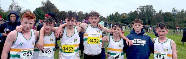 Boys' U/14 team after qualifying for nationals Boys' U/14 team after qualifying for nationals