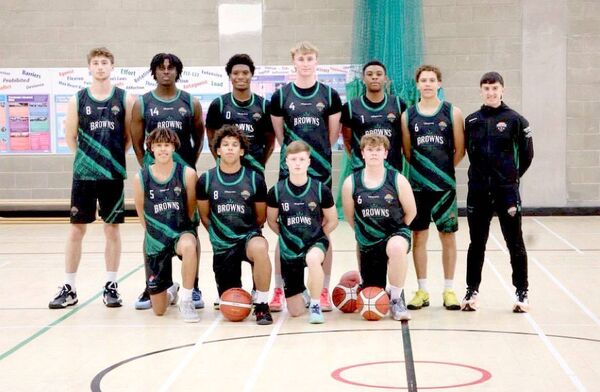 Aaron O'Neill with Portlaoise Panthers Under 20 Men's National Cup team